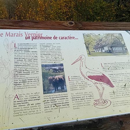 Gite Du Roy Marais-Vernier Esterno foto